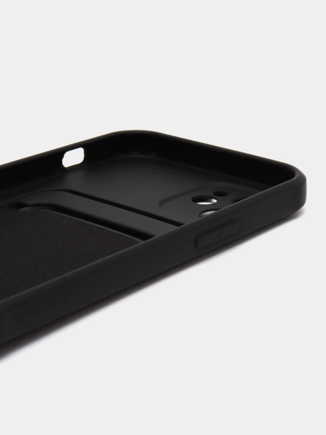 Черный защитный чехол для iPhone 12 (Айфон 12)