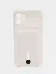 Белый защитный чехол для iPhone 12 (Айфон 12)