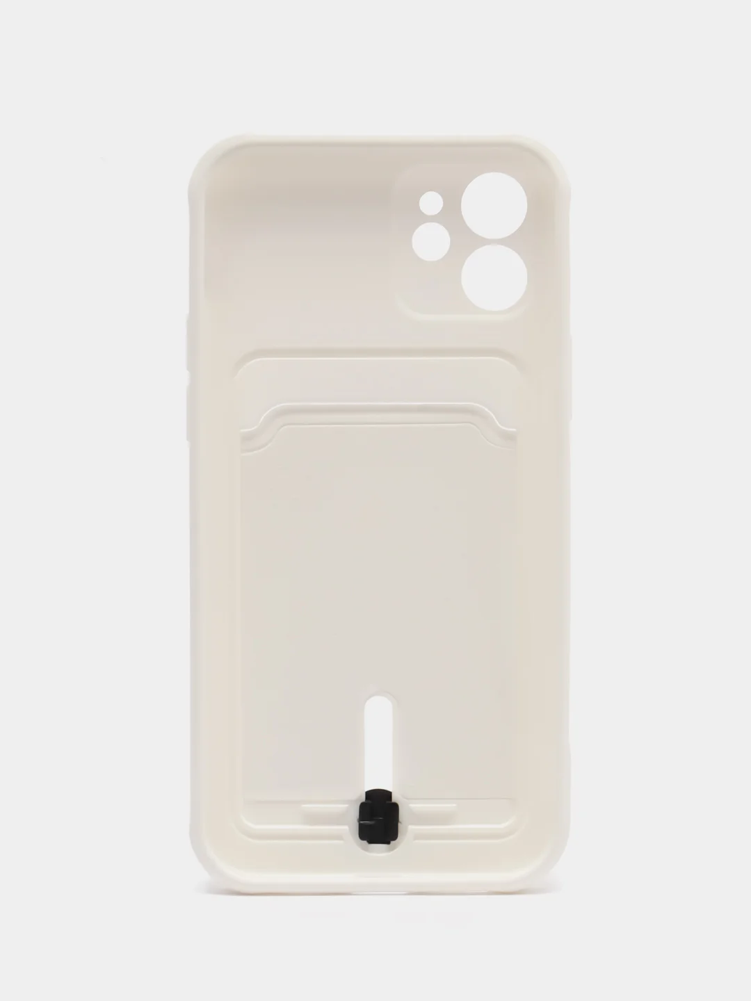 Белый защитный чехол для iPhone 12 (Айфон 12)