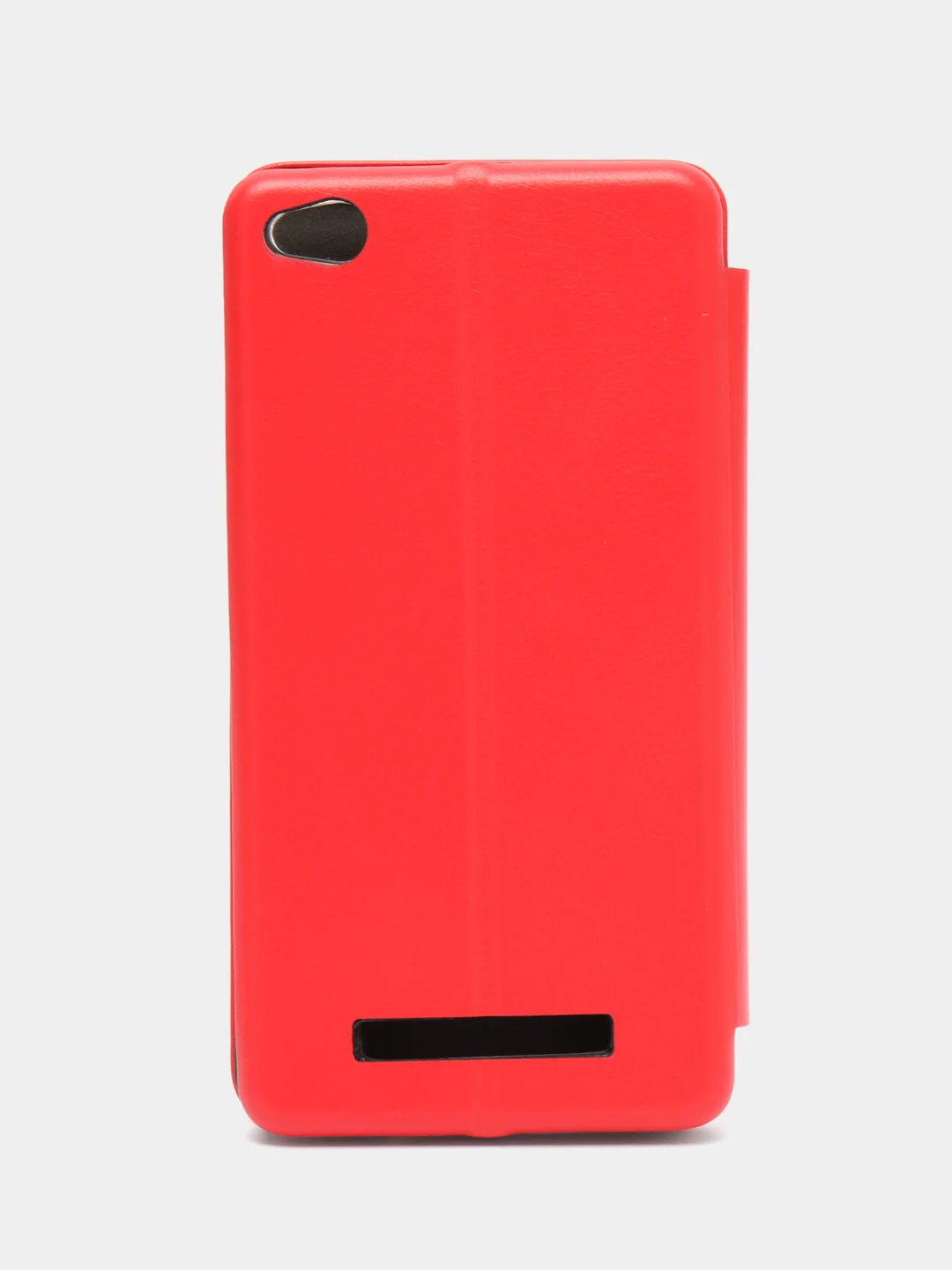 Красный чехол-книжка для Xiaomi Redmi 4 A / 4A / Сяоми Редми 4 А / 4А, экокожа