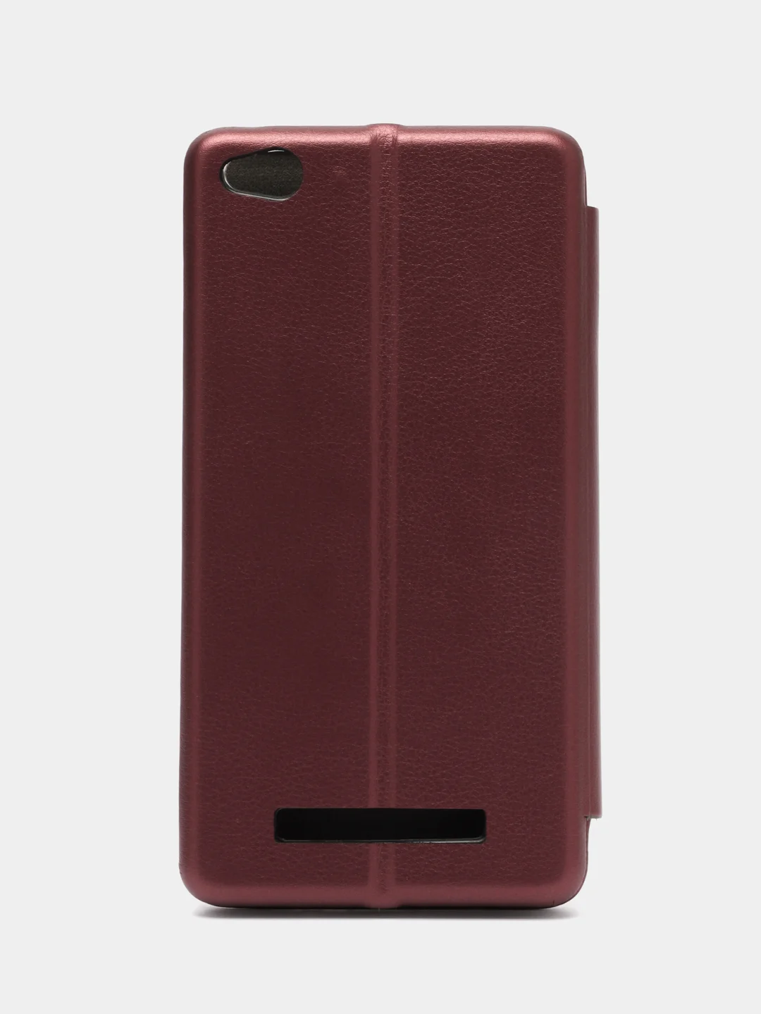 Бордовый чехол-книжка для Xiaomi Redmi 4 A / 4A / Сяоми Редми 4 А / 4А, экокожа