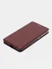 Бордовый чехол-книжка для Xiaomi Redmi 4 A / 4A / Сяоми Редми 4 А / 4А, экокожа