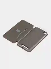 Бордовый чехол-книжка для Xiaomi Redmi 4 A / 4A / Сяоми Редми 4 А / 4А, экокожа