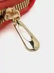 Коралловый женский кошелек, из искусственного нубука