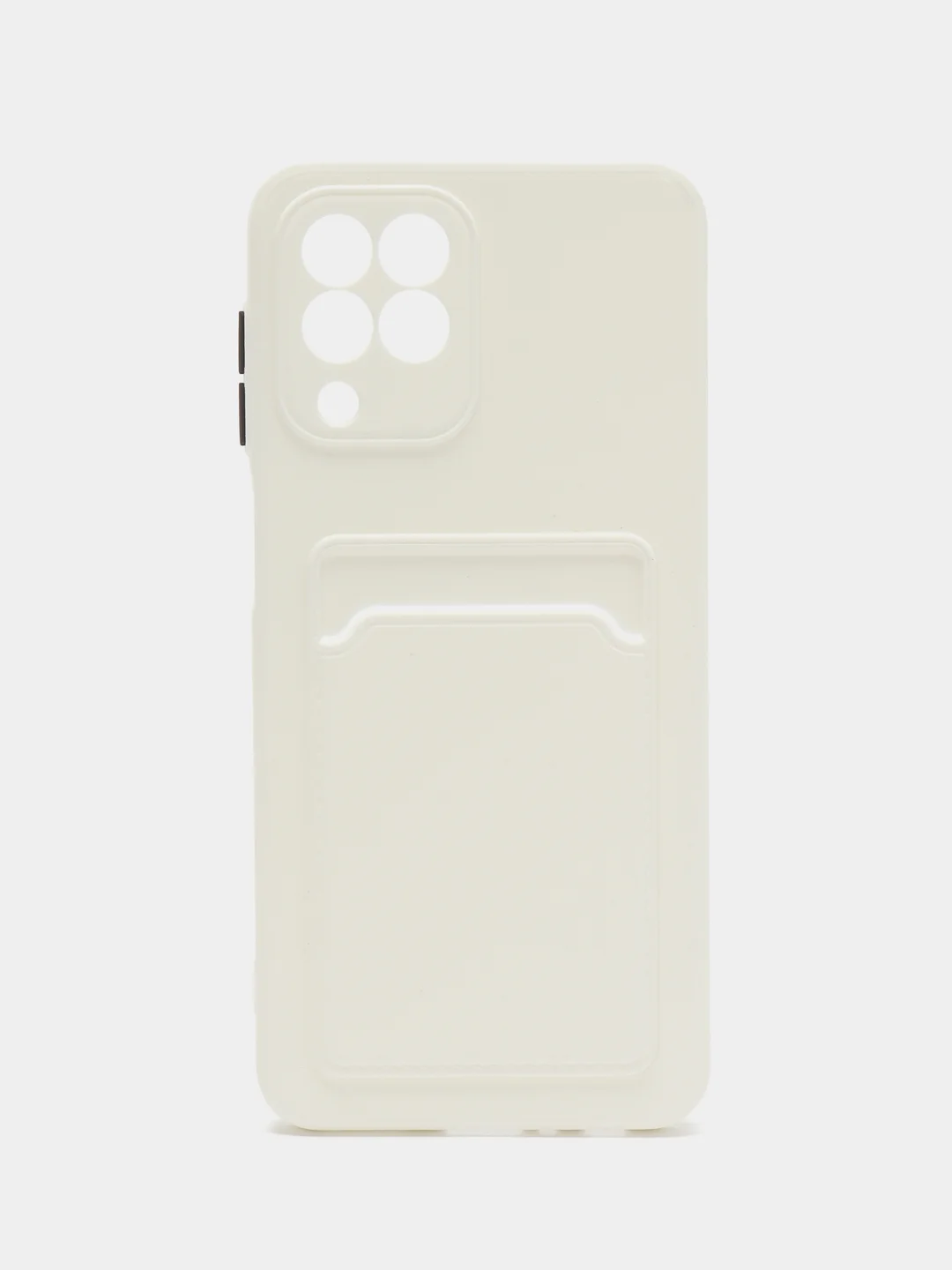 Белый силиконовый чехол для Samsung Galaxy M33 5G (Самсунг Галакси М33 5Ж), матовый