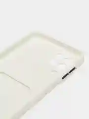 Белый силиконовый чехол для Samsung Galaxy M33 5G (Самсунг Галакси М33 5Ж), матовый