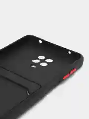 Черный силиконовый чехол для Xiaomi Redmi Note 9S, Note 9 Pro, Note 9 Pro Max (Рэдми Нот 9с)
