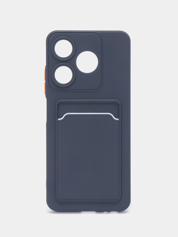 Чехол для Tecno Spark 10/Spark 10C (Техно Спарк 10/10С), с карманом для карт