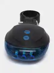 Фонарь задний вело SL-116B с лазерной дорожкой (синие 5 LED диодов)