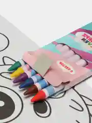 Фиолетовый раскраска детская с мелками в наборе. Три кота, 17х23 см 16 стр. Проф-Пресс