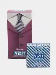 Презервативы VIZIT Ribbed, ребристые, 12 шт
