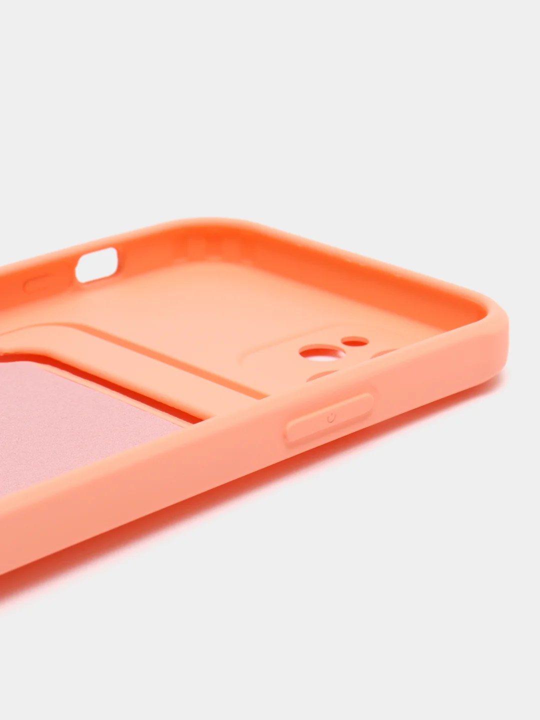 Пастельно-коралловый защитный чехол для iPhone 12 (Айфон 12)