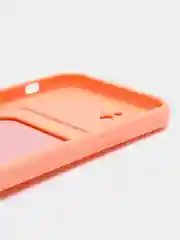 Пастельно-коралловый защитный чехол для iPhone 12 (Айфон 12)