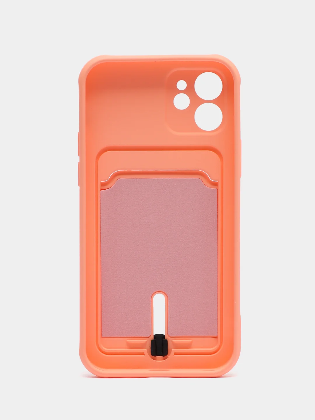 Пастельно-коралловый защитный чехол для iPhone 12 (Айфон 12)
