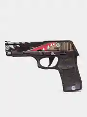 Хаки пистолет резинкострел из игры CS GO, деревянный