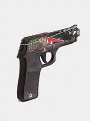 Хаки пистолет резинкострел из игры CS GO, деревянный