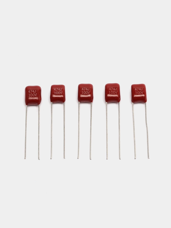 10 штук Конденсатор пленочный 0.47uf 100v 0.47мкф 100В 10% CL21 470nF 470нф