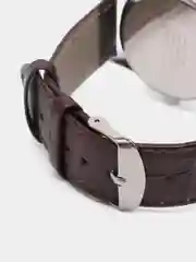 Коричневый мужские наручные часы Kingnuos