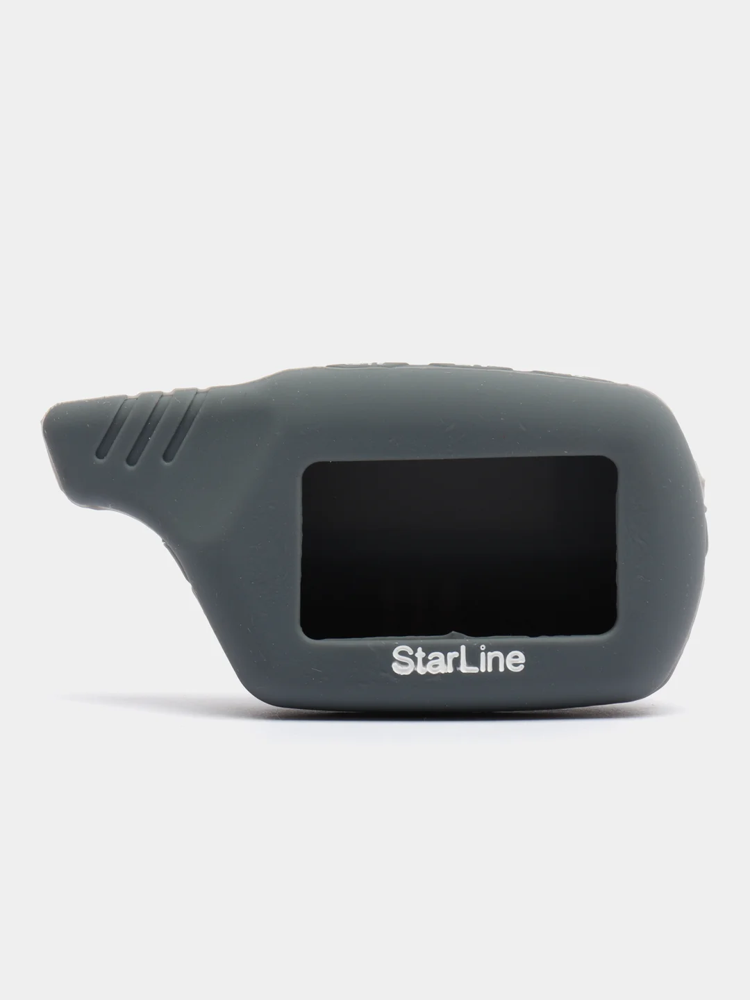Тёмно-серый чехол на брелок Starline B9, B6, A91, А61, силиконовый