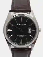 Тёмно-коричневый мужские наручные часы Kingnuos