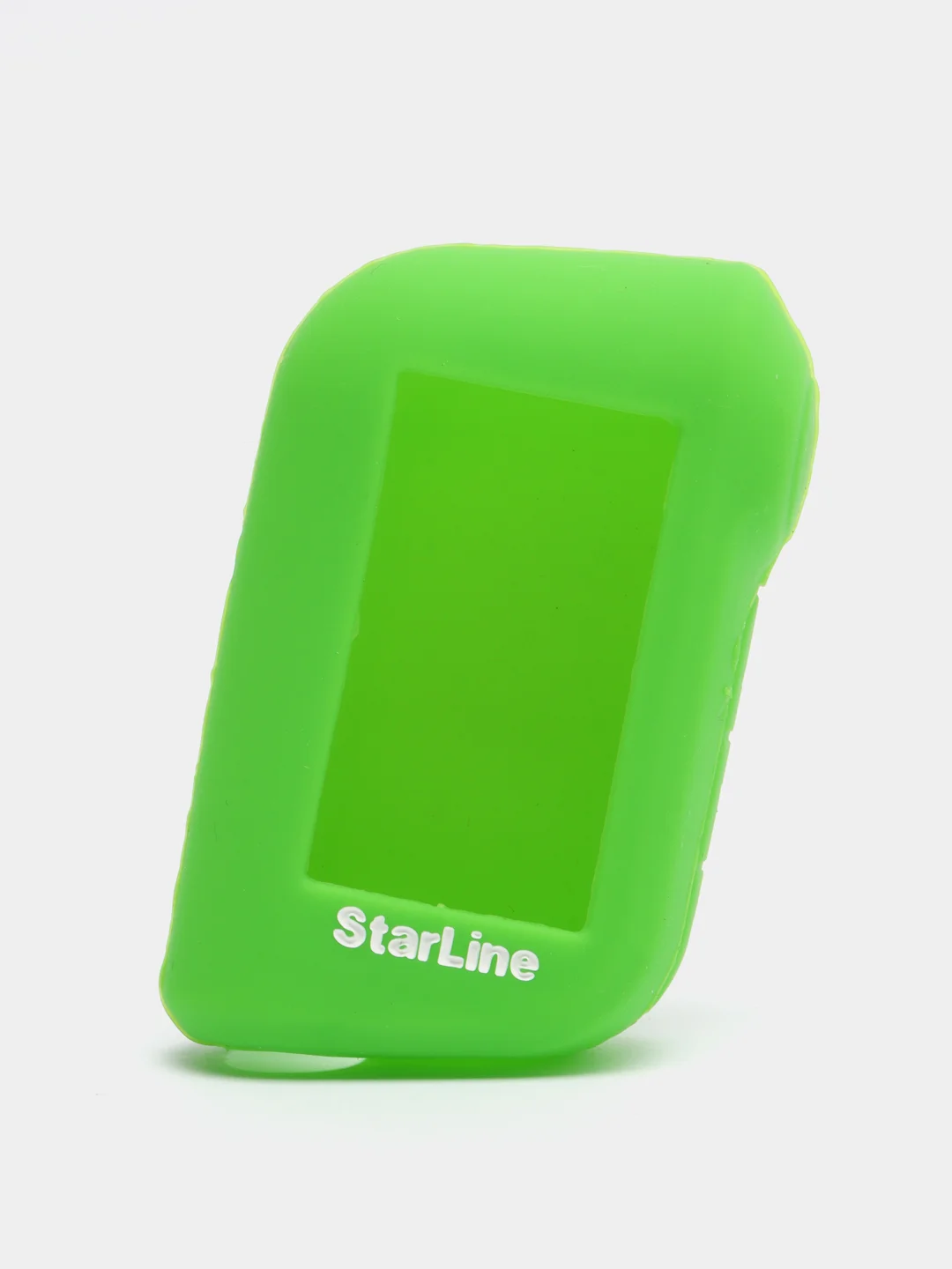 Салатовый чехол на брелок Starline A93/А63/А39/А36, силиконовый
