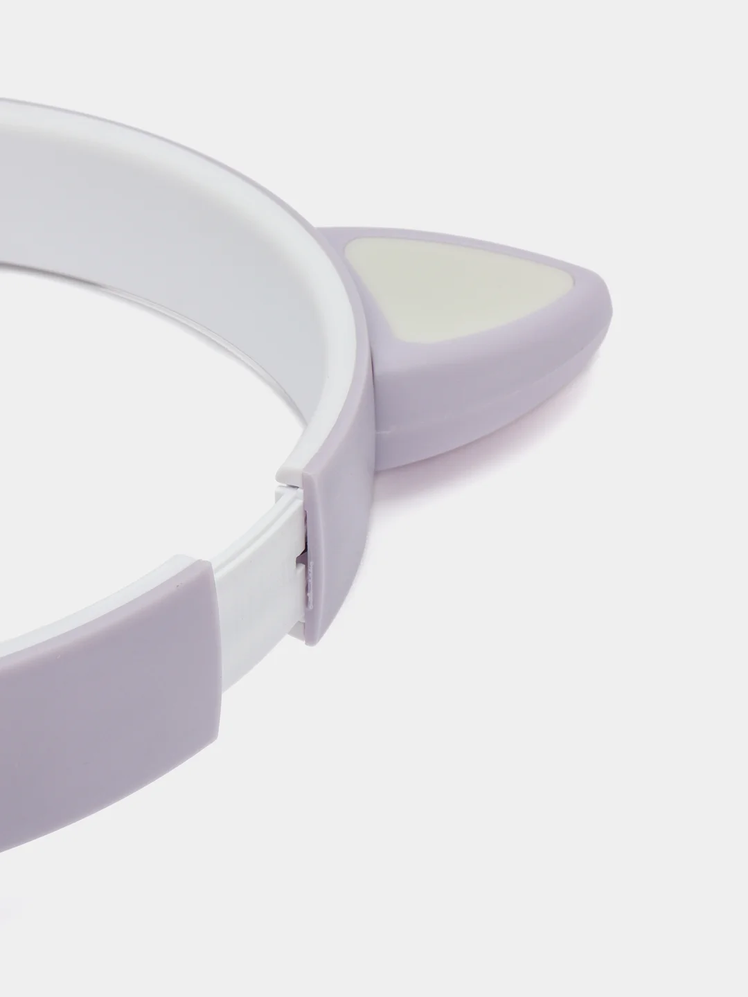 Лавандовый беспроводные Bluetooth наушники с кошачьими светящимися ушками