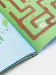 Голубой детская книга игр, блокнот-активити "Лабиринты" 32 стр, 212 х 275 мм, Проф-Пресс