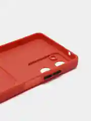Голубой силиконовый чехол для Realme 10 4G, c отсеком для карт