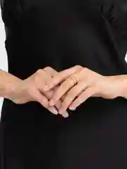 Кольцо с украшением сердечка