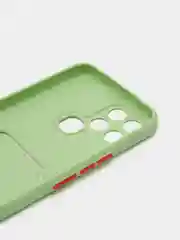 Зеленый силиконовый чехол для Infinix Smart 6 (Инфиникс Смарт 6)