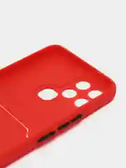 Красный силиконовый чехол для Infinix Smart 6 (Инфиникс Смарт 6)