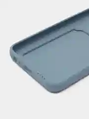 Синий меланж силиконовый чехол для Infinix Smart 6 (Инфиникс Смарт 6)