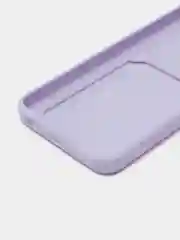 Лавандовый силиконовый чехол для Tecno POP 6 Pro (Техно Поп 6 Про), прозрачный