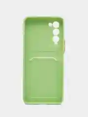 Зеленый чехол для Tecno Camon 18, 18P (Техно Камон 18, 18П), силиконовый