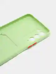Зеленый чехол для Tecno Camon 18, 18P (Техно Камон 18, 18П), силиконовый