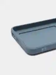 Синий меланж силиконовый чехол для Tecno POP 6 Pro (Техно Поп 6 Про), прозрачный