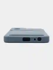 Синий меланж силиконовый чехол для Tecno POP 6 Pro (Техно Поп 6 Про), прозрачный