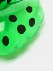 Лайм надувная игрушка, светится, эластичный шнур для игр