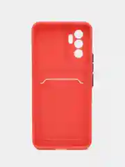 Коралловый силиконовый чехол для Vivo V23E, S10E 5G, Y75 4G (Виво В23Е, С10Е, У75 4 джи), прозрачный