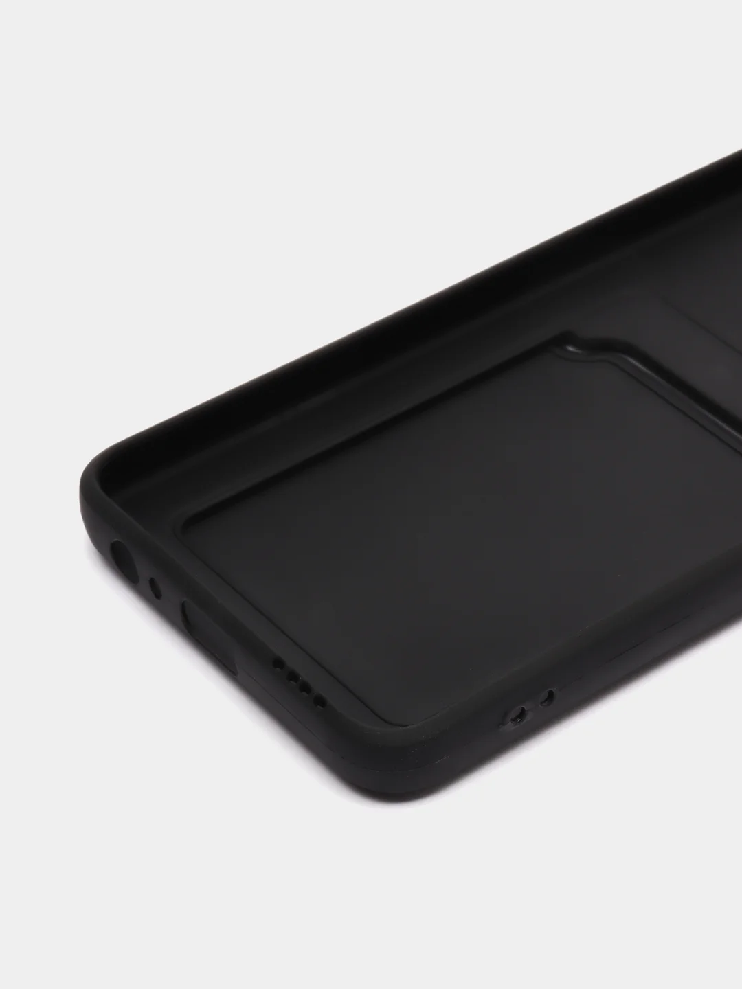 Черный чехол для Tecno Camon 18, 18P (Техно Камон 18, 18П), силиконовый