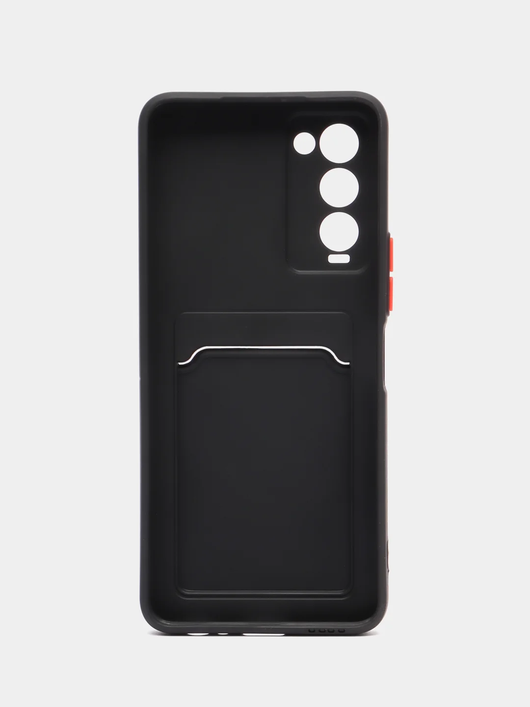 Черный чехол для Tecno Camon 18, 18P (Техно Камон 18, 18П), силиконовый