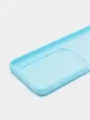 Голубой чехол для Tecno Camon 18, 18P (Техно Камон 18, 18П), силиконовый