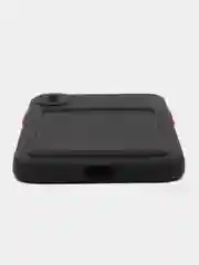 Черный чехол для iPhone X, XS (Айфон Х, ХС), силиконовый, с защитой камеры