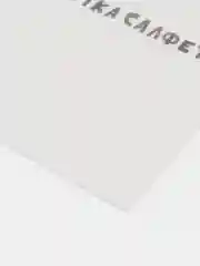 Прозрачный салфетки бумажные однослойные "Гармония цвета", 24 х 24, 20 штук