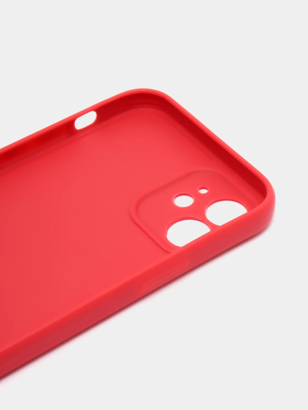 Коралловый чехол для iPhone 12 (Айфон 12), прозрачный, c защитой камеры