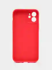 Коралловый чехол для iPhone 12 (Айфон 12), прозрачный, c защитой камеры