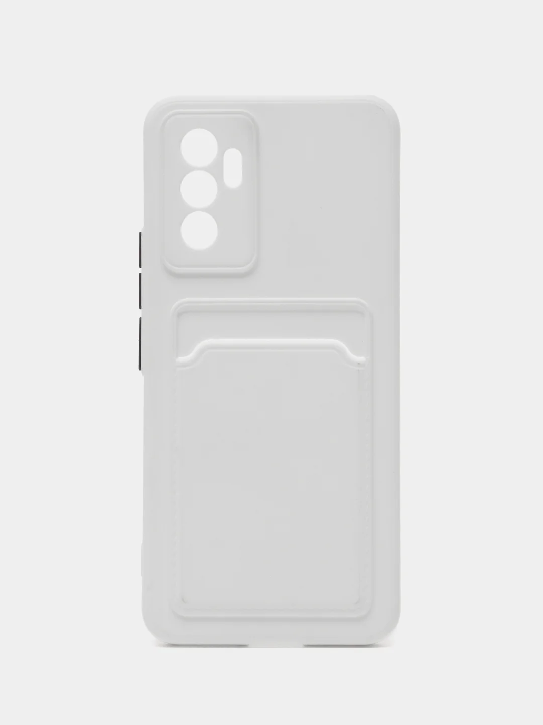 Белый силиконовый чехол для Vivo V23E, S10E 5G, Y75 4G (Виво В23Е, С10Е, У75 4 джи), прозрачный