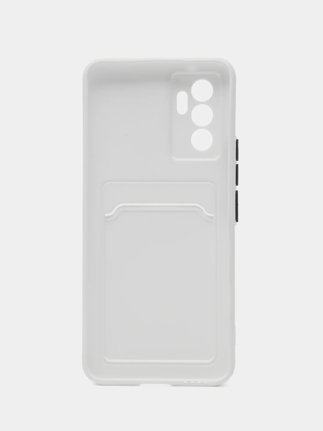 Белый силиконовый чехол для Vivo V23E, S10E 5G, Y75 4G (Виво В23Е, С10Е, У75 4 джи), прозрачный