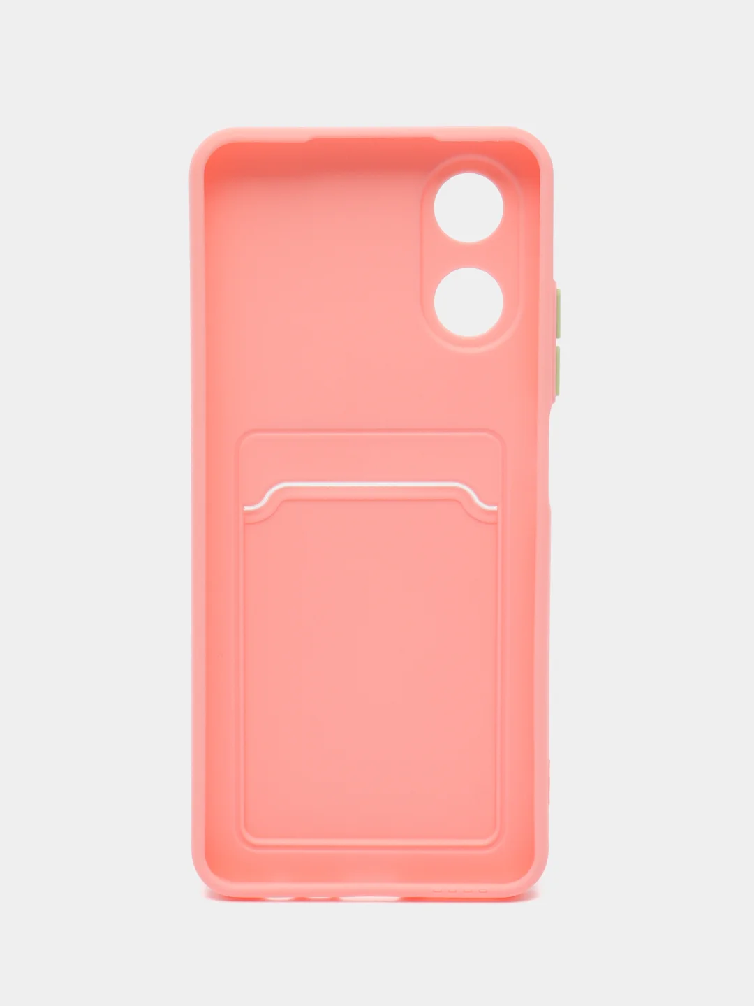 Пудровый чехол для OPPO A17 / A17K (Оппо А17 / 17К), силиконовый, прозрачный