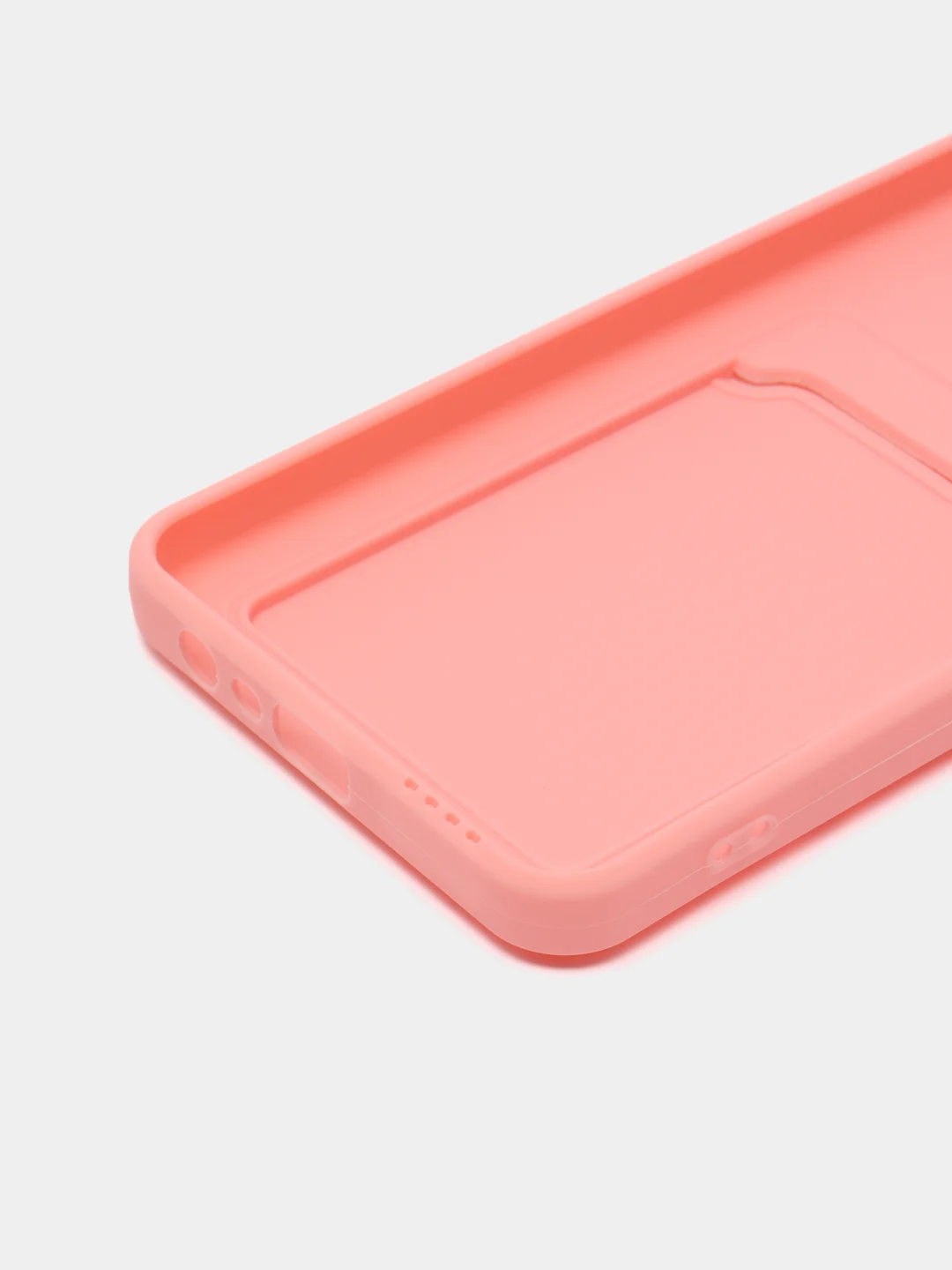 Пудровый чехол для OPPO A17 / A17K (Оппо А17 / 17К), силиконовый, прозрачный
